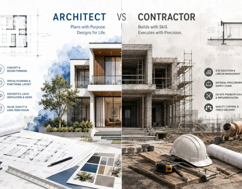 Architect vs Contractor