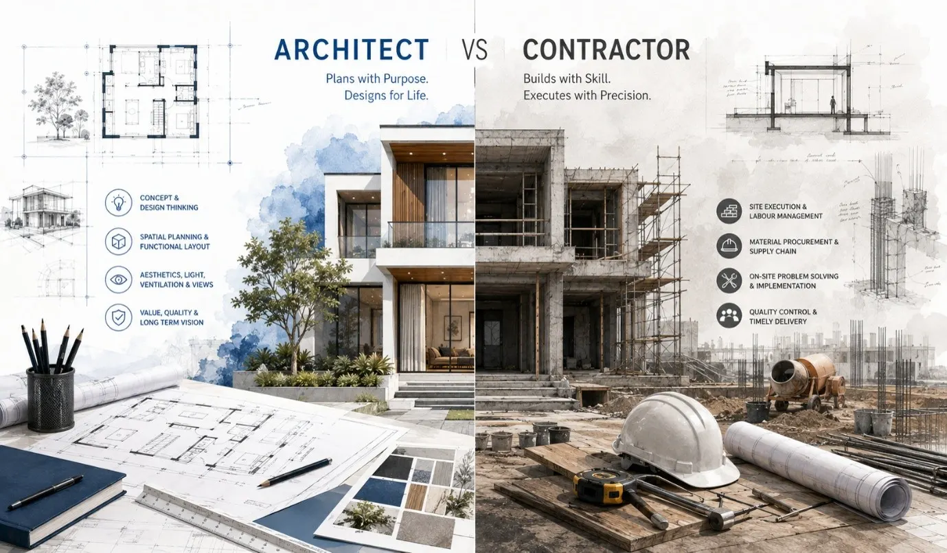 Architect vs Contractor
